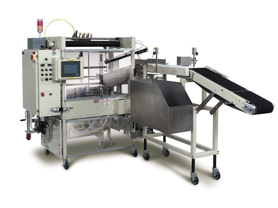 Pocket Conveyor Infeed - Lid Packaging System | Rennco | Rennco