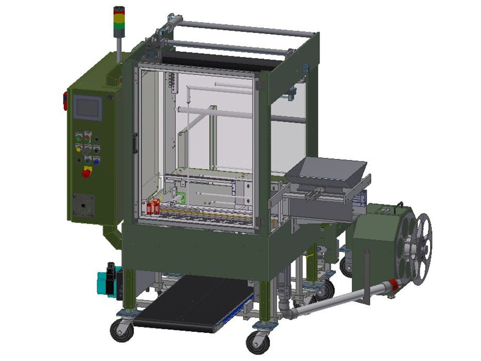 Automated Pocket Infeed System - Automatic Vertical Baggers | Rennco