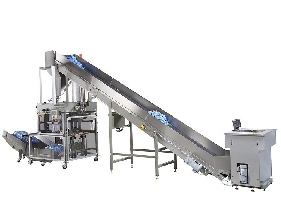 Automated Pocket Infeed System - Automatic Vertical Baggers | Rennco